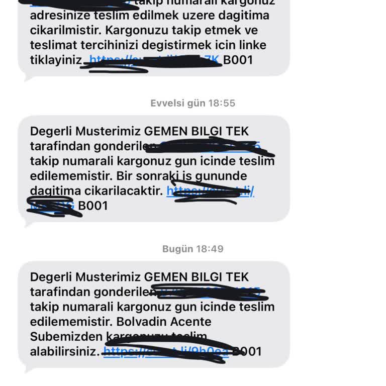 Sürat Kargo Afyon Bolvadin Şubesinde Kargo Gecikmesi Ve Yanıltıcı Bilgilendirme
