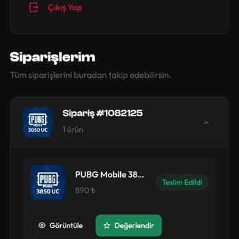 Yanıltıcı Açıklama Nedeniyle 3850 UC Paketi Eksik Yüklendi Ve Ücret Fazla Çekildi