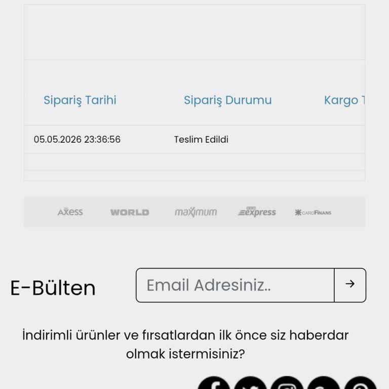Teslim Edildi Görünen Siparişim Elime Ulaşmadı Ve İade Talebinde Bulunuyorum