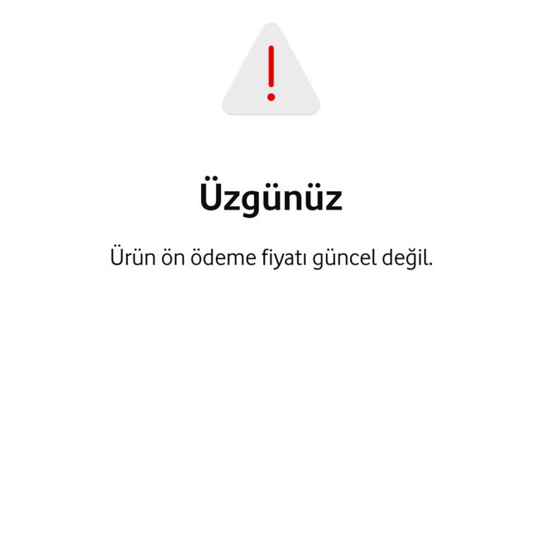 İPhone 15 Sepete Eklenemiyor: Ön Ödeme Güncel Değil Hatası