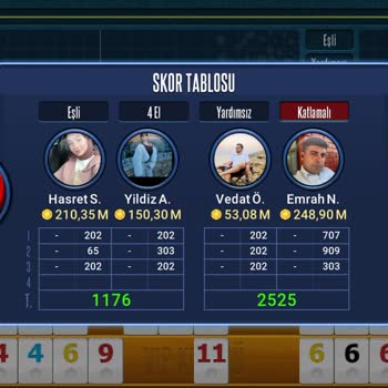 Zynga 101 Plus Okey Oyununda Organize Sahte Oyun Nedeniyle 3.000 TL Kayıp