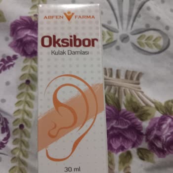 Oksibor Kulak Damlası Mantarlı Kulakta Şiddetli Yanma Ve Ağrı