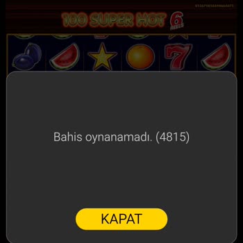 Kazanç Anında Oyundan Atılma Sorunu