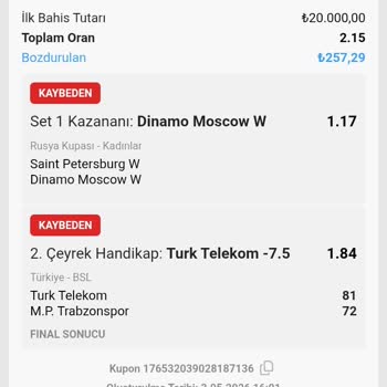 Bets10 Büyük Yatırımlarıma Rağmen Sürekli Kayıplar ve Oran Manipülasyonu Şikayeti