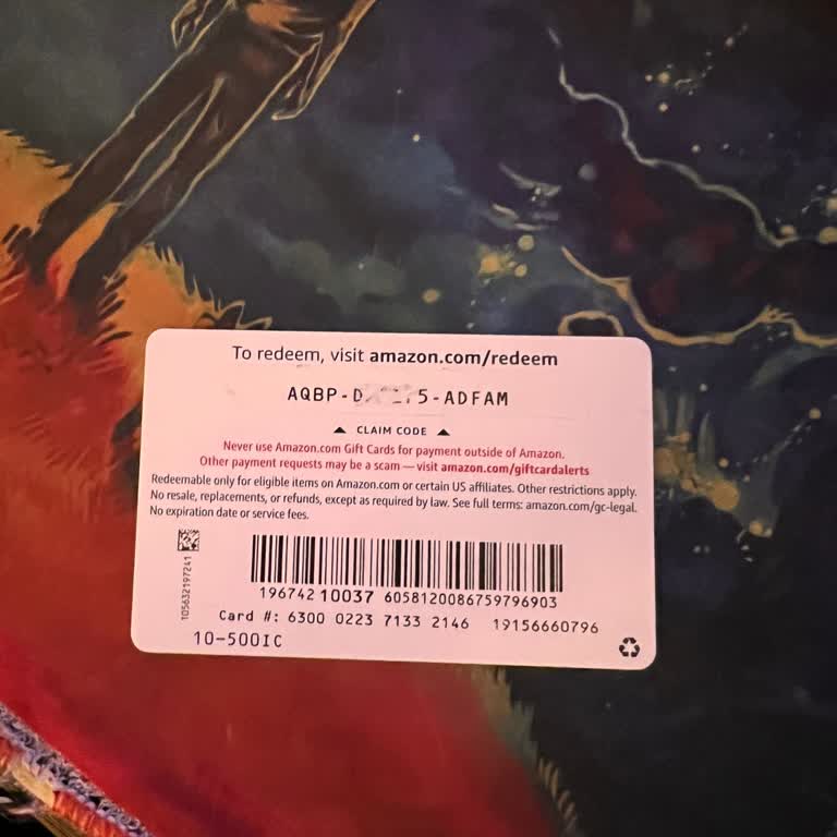 Purchased Damaged Amazon Card At CVS