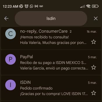 ISDIN, pedido no entregado, solicito envío inmediato o reembolso