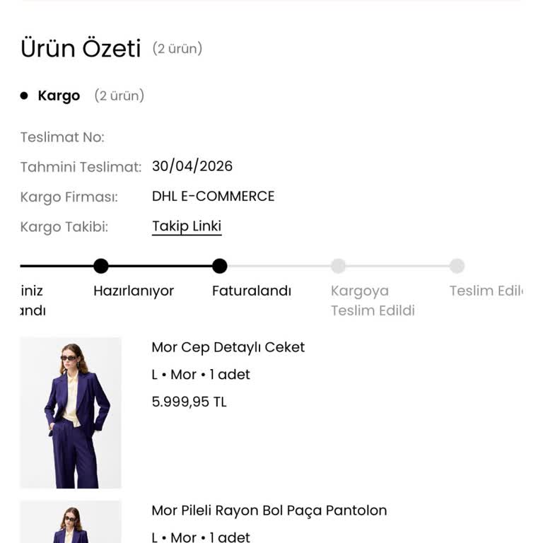 Adil Işık Group Siparişim Gönderilmedi ve Tarafıma Herhangi Bir Bilgilendirme Yapılmadı