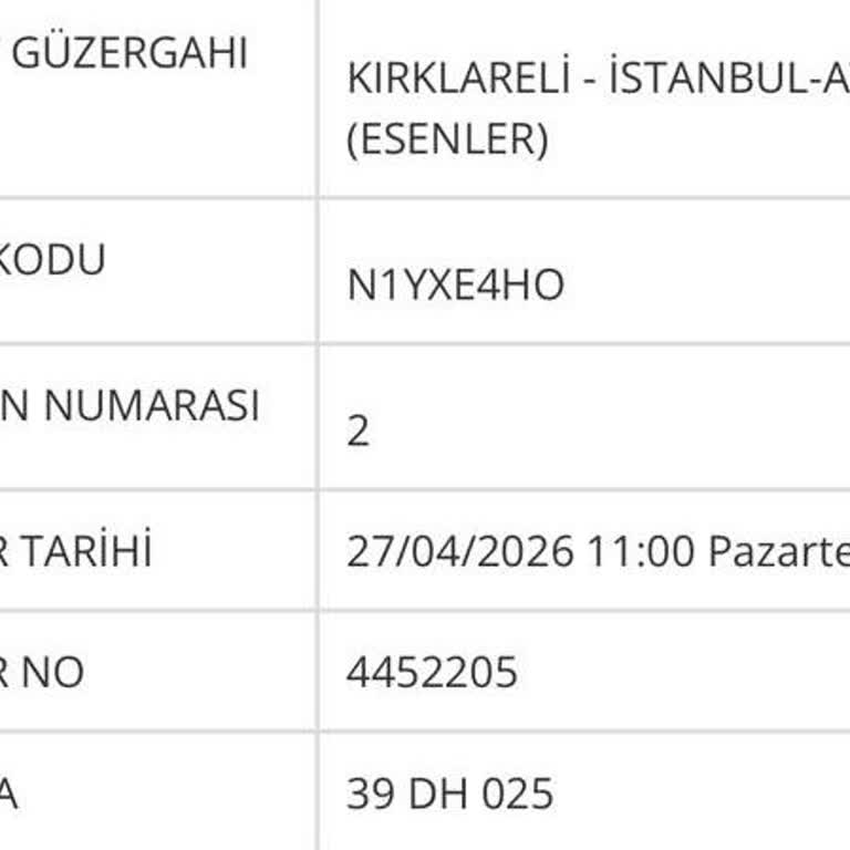 Pamukkale Turizm Otobüsünde İlk Yardım Kiti Eksikliği Ve Umursamaz Personel Davranışı
