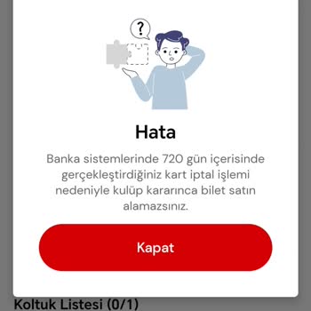 Passolig Kart İptal Kayıt Hatası Maç Bileti Alımını Engelliyor