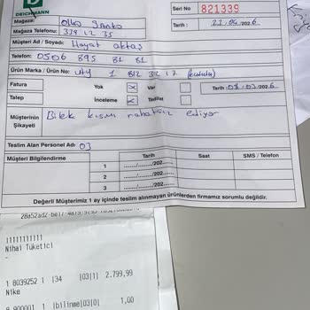 Deichmann Çocuk Ayakkabısının Ayak Yarası Nedeniyle Ücret İadesi Talebi