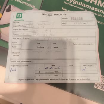 Deichmann Çocuk Ayakkabısının Ayak Yarası Nedeniyle Ücret İadesi Talebi
