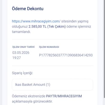 Mihrace Giyim'de Büyük Beden Ürün Küçük Geldi, İade Talebi Reddedildi