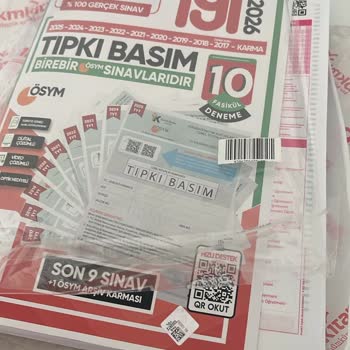 Satın Aldığım 18’li Deneme Setinin 8’li MSÜ Bölümü Eksik Gönderildi