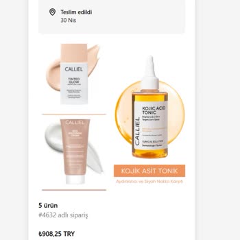 Calliel Bundle Paketi İçinde Güneş Kremi Eksik Gönderildi Ve Müşteri Hizmetlerinden Cevap Gelmiyor