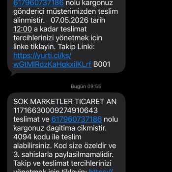 Kargo Teslimatında Telefonla Yoklama Yanıltıcı Bildiri Oluşturuyor