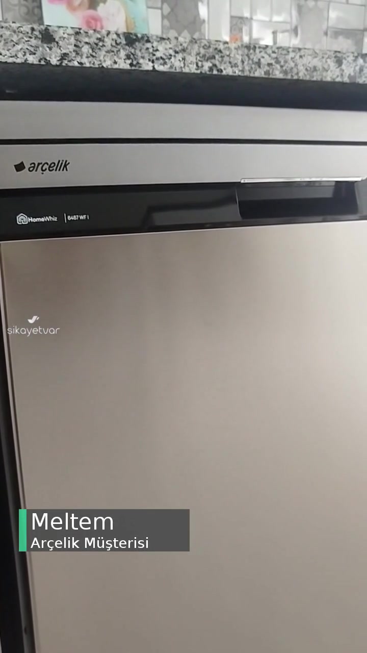 Arçelik Bulaşık Makinesinden Tak Tak Ses Geliyor! videonun kapak resmi