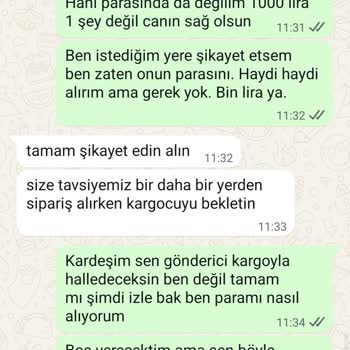 Kırık Ürün İçin Sorumluluk Talebi Ve Ücret İadesi İsteği