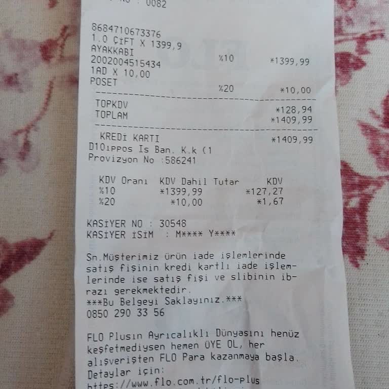 Az Kullanılmış Ayakkabının Numara Değişimi Açıklamasız Reddedildi