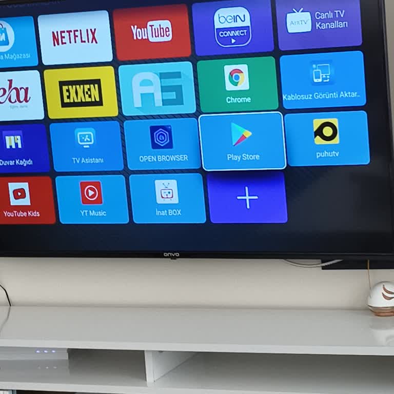Onvo TV'de Google Play Ve YouTube Çalışmıyor