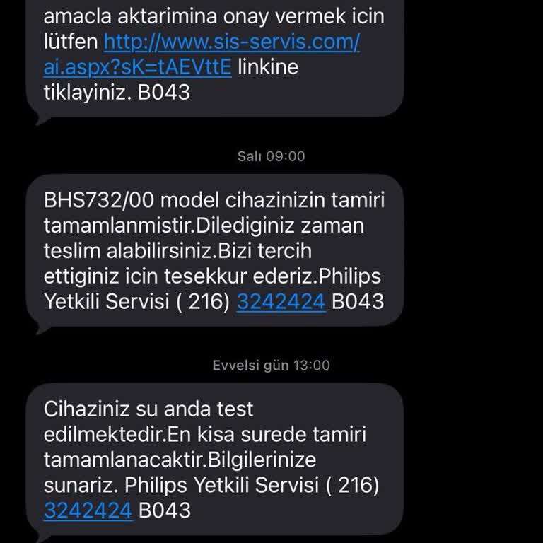 Philips Saç Düzleştiricide Yanık Kokusu Ve Servis Tamir Reddi