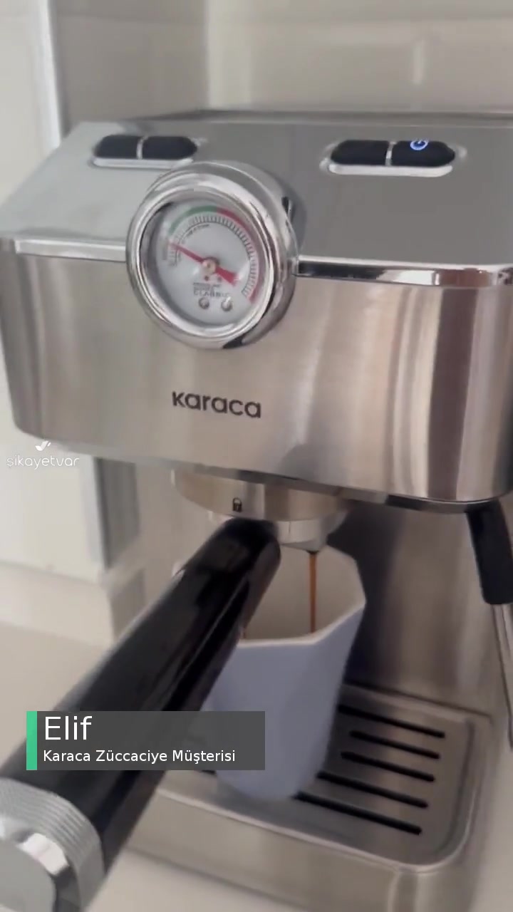 Karaca Kahve Makinesi Pişmanlıktır videonun kapak resmi
