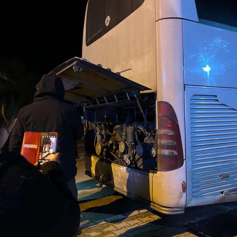 Türkay Turizm'de 2,5 Saatlik Rötar Ve Gece Yarısı Yolculuğu