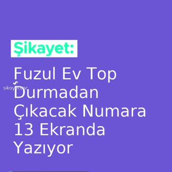 Fuzul Ev Top Durmadan Çıkacak Numara Ekranda Yazıyor!