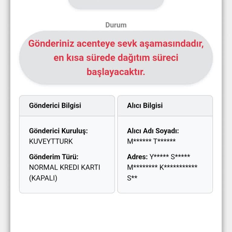 Kredi Kartı Yenileme Sonrası Teslim Gecikmesi Ve Müşteri Hizmetlerine Ulaşamama