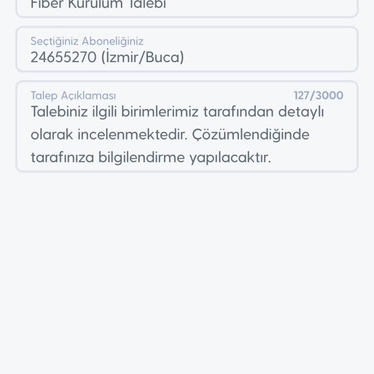 Fiber Kurulumunda Randevu Gelmemesi Ve 1 Hafta Süren Mağduriyet
