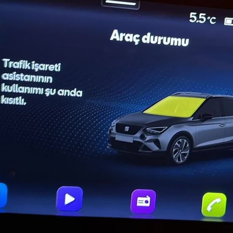 Satın Aldığım Seat Arona’da Trafik Tabela Okuma Özelliği Türkiye’de Çalışmıyor