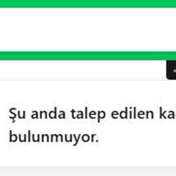 Bubilet'te Sıraya Girdim, Kontenjan Yok Hatası İle Haksız Kaldım
