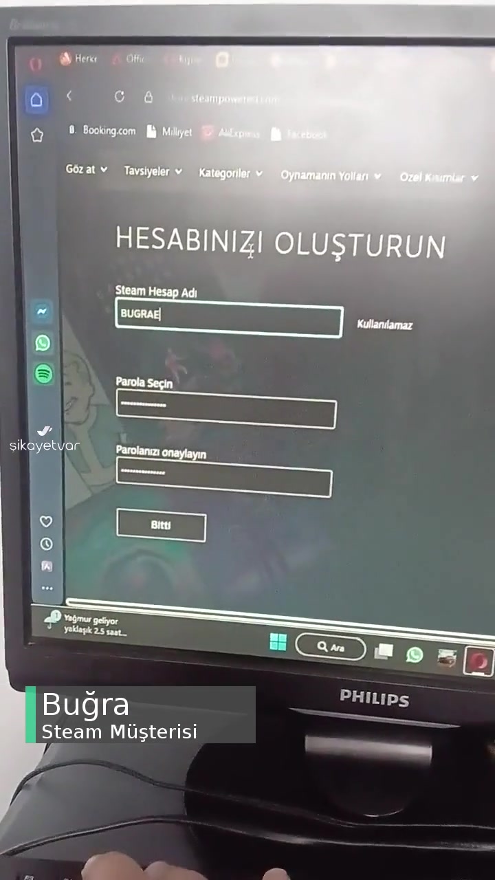 Steam Hesap Açmıyor! videonun kapak resmi