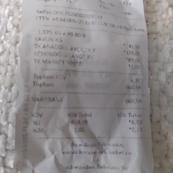 Anadolu Marka Sıvı Yağda Köpürme Sorunu Ve Mağduriyetin Giderilmesi