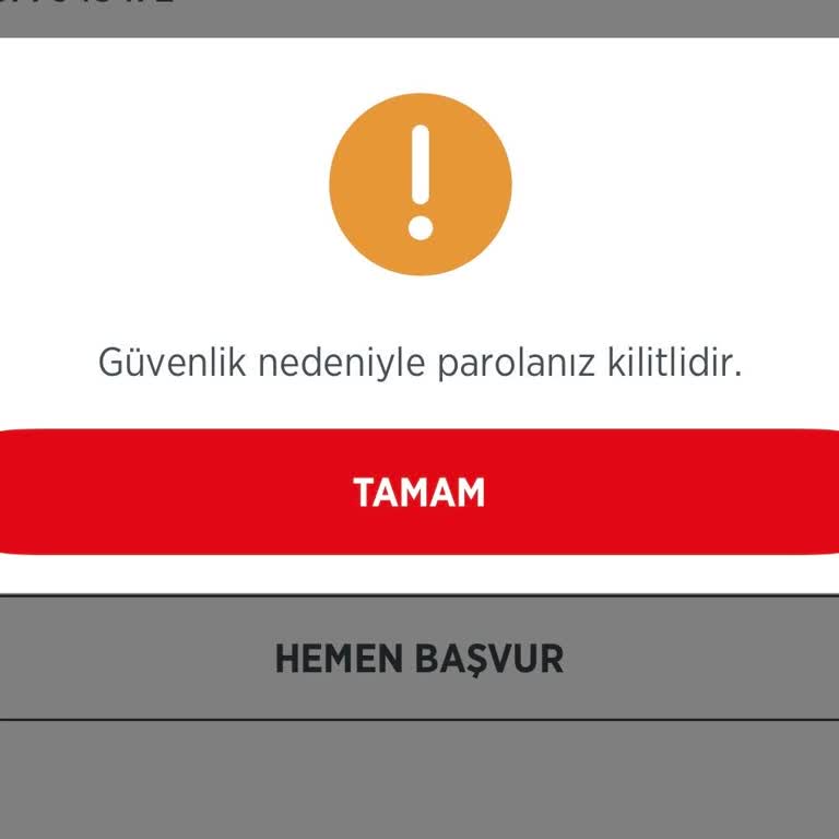 Ziraat Bankası Mobil Bankacılık Uygulamasında Güvenlik Kilidi Sorunu