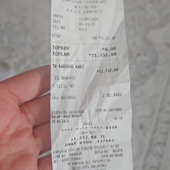 Çağrı Kitap Kırtasiye (Erzurum) Değişim Talebimizi Reddetti