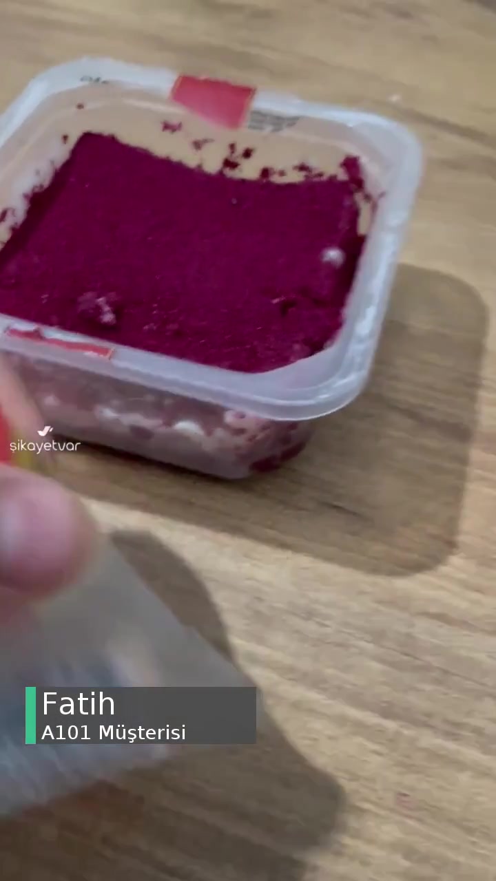 A101'deki Tatlının Küf Çıkması STT Tarihinin Geçmemesi videonun kapak resmi
