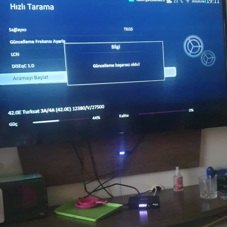 Dreamstar Master 4K Güncelleme Hatası Yayın Kesintileri