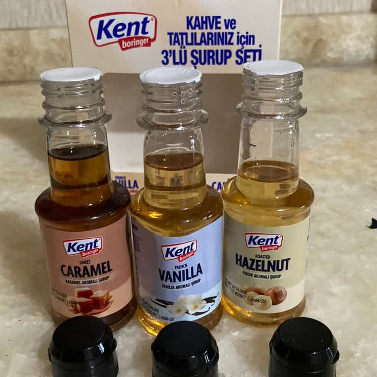 Kent Boringer Kahve Şurubu Şişelerinde Hatalı Dolum