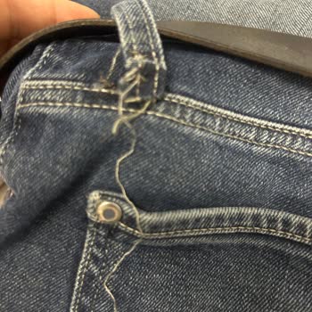 Mavi Jeans Pantolonunda 5 Ayda Kırılan Kemer Bölgesi Üretim Hatası