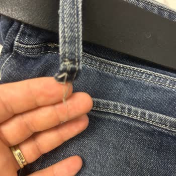Mavi Jeans Pantolonunda 5 Ayda Kırılan Kemer Bölgesi Üretim Hatası