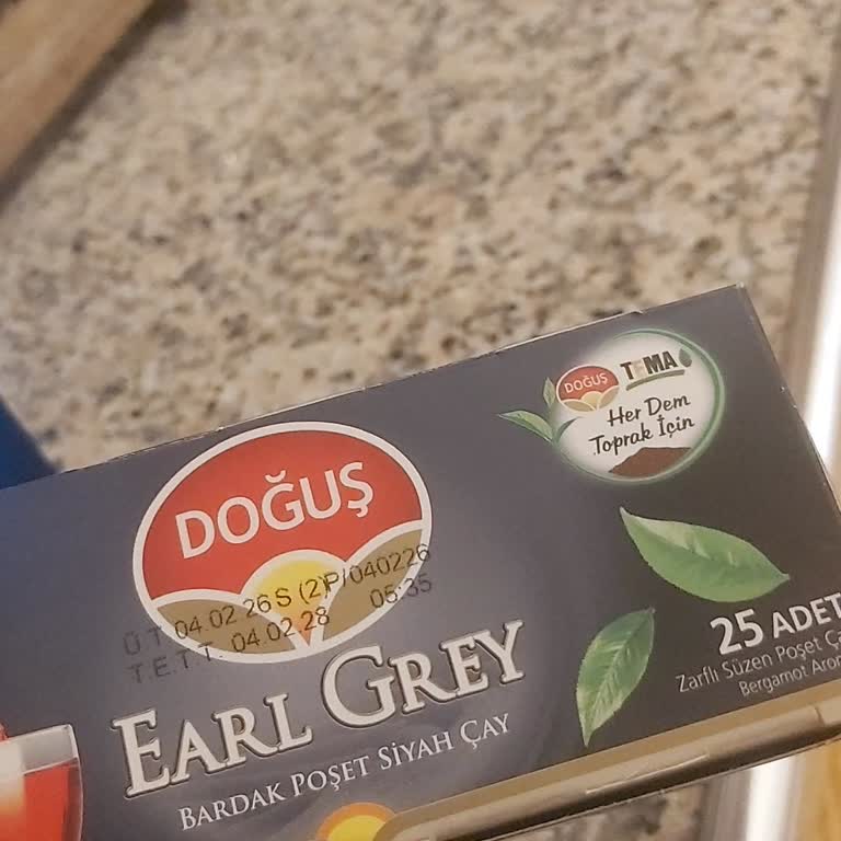 Doğuş Earl Grey Çayının Parfüm Tadındaki Yapay Tat Şikayeti