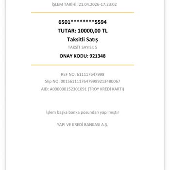 VakıfBank Kredi Kartı İle 50 Bin TL’lik Alışverişte Ürün Gelmedi ve Borç İşlemleri Devam Ediyor