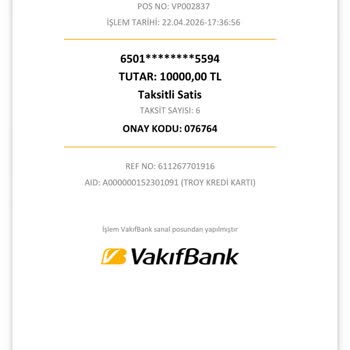 VakıfBank Kredi Kartı İle 50 Bin TL’lik Alışverişte Ürün Gelmedi ve Borç İşlemleri Devam Ediyor