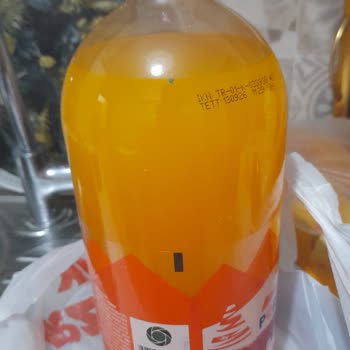 Açılmadan Şişesinde Küf Benzeri Cisim Görülen Çamlıca Portakal Aromalı İçecek
