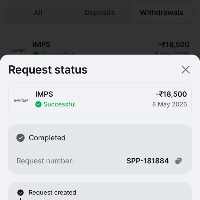 1win Shows Withdrawal Successful But No SBI Credit