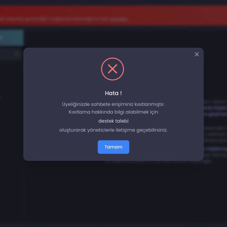 Hesabım Açıklama Olmadan Kısıtlandı Ve İlan Açamıyorum