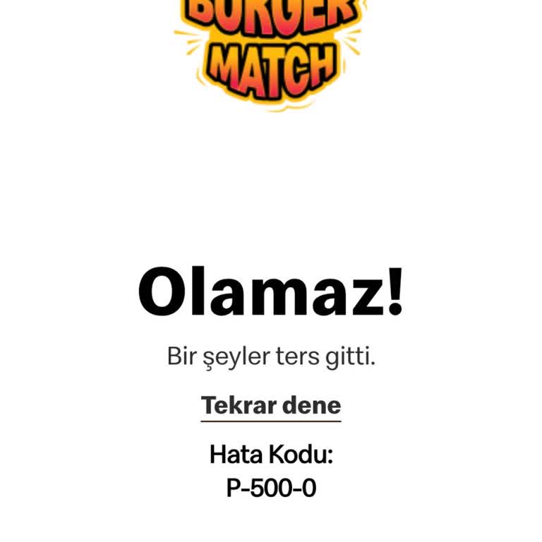 Burger Crush’ta Ödül Hatası Kazanımlarımın Kullanılamamasına Neden Oluyor