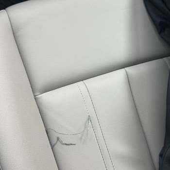 Audi A3 Seat Stitching Tore Apart After Only 7 Months