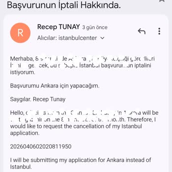 Chinese Visa Application Service Center Mağduriyet Yaşıyorum