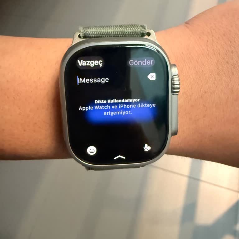 IPhone Ve Apple Watch Üzerindeki Dikte Sorunu Çözülmedi, Cihaz Değişimi Talep Ediyorum